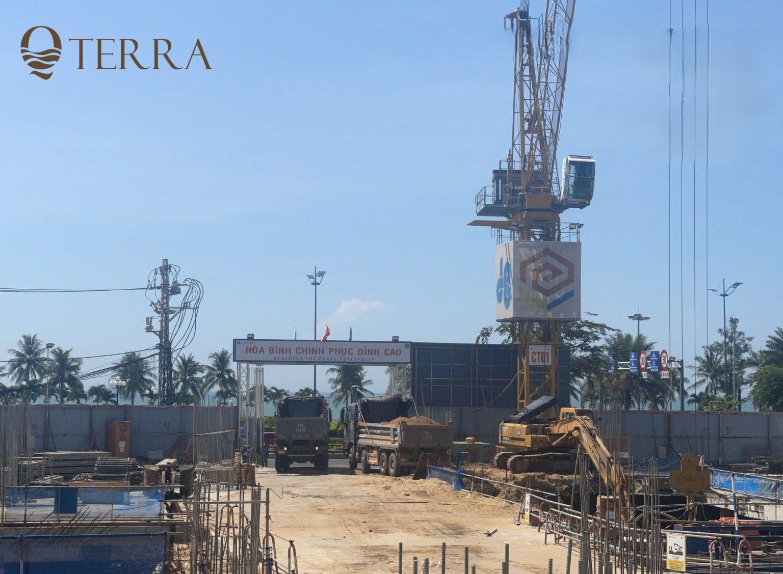 Thi công phần móng, hầm Q’Terra Quy Nhơn tháng 5/2026