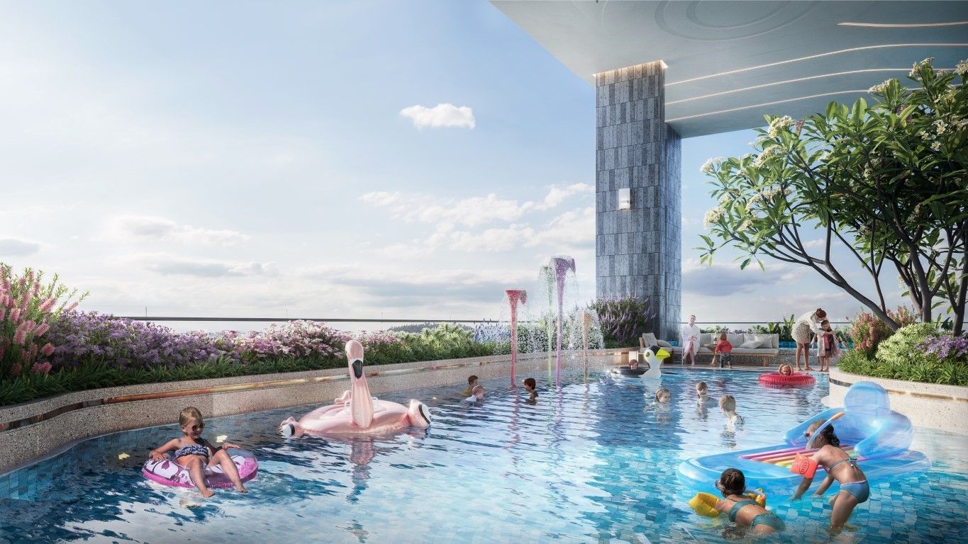 Bể bơi trẻ em Kidpool Simona Heights Quy Nhơn